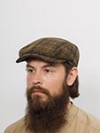 Кепка WIGENS арт. 110541 IVY CONTEMPORARY CAP (коричневый / черный)